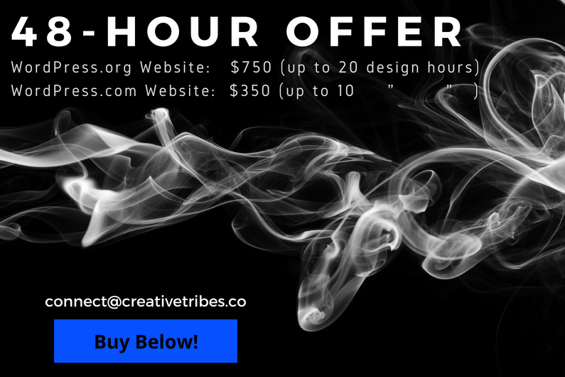 48-Hour Offer - #CreativeTribes Web Design