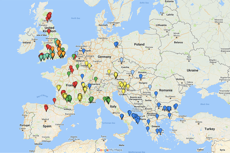Digital Nomad Travels Europe